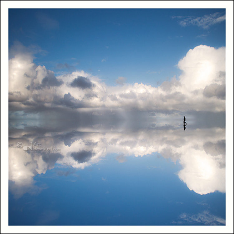 Art Revisited kunstkaart Saskia Boelsums - Landscape #03