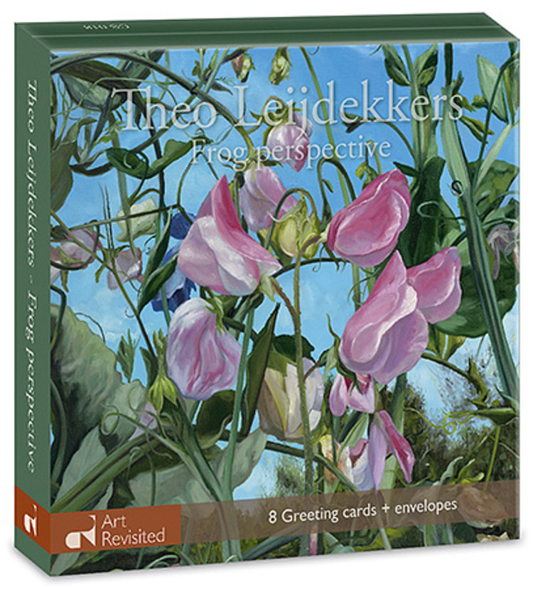 Art Revisited Frog perspective - mapje met 8 kaarten Theo Leijdekkers