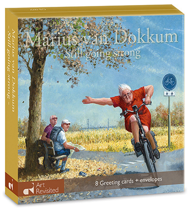 Art Revisited Still going strong - mapje met 8 kaarten Marius van Dokkum