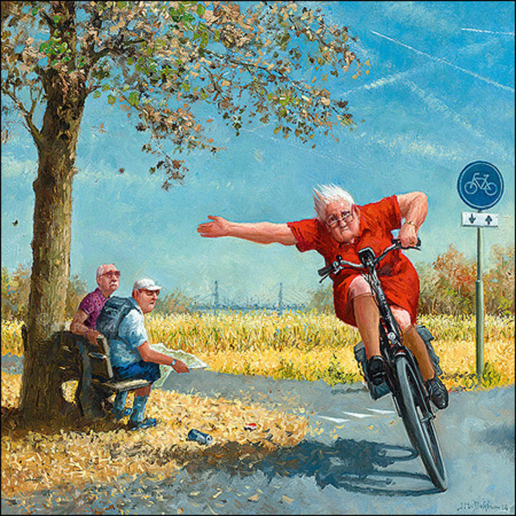 Art Revisited Still going strong - mapje met 8 kaarten Marius van Dokkum