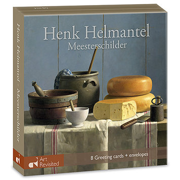 Art Revisited Meesterschilder - mapje met 8 kaarten van Henk Helmantel