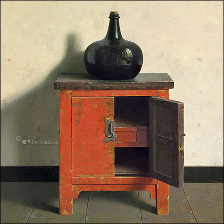 Art Revisited Meesterschilder - mapje met 8 kaarten van Henk Helmantel