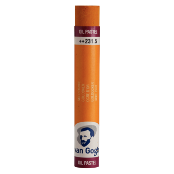Van Gogh 231.5 oliepastel - goudoker