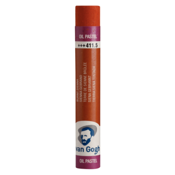 Van Gogh 411.5 oliepastel - sienna gebrand