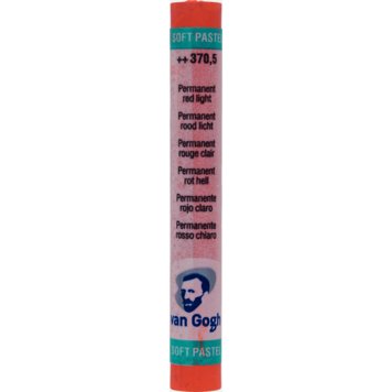 Van Gogh 370.5 softpastel - permanent rood licht