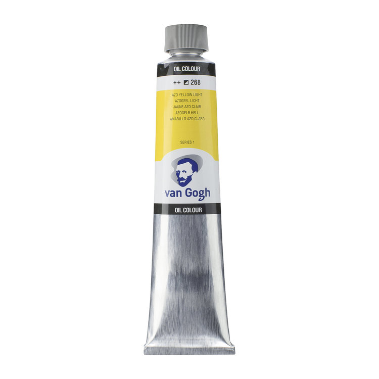 Van Gogh 268 azo yellow light  - 200ml olieverf