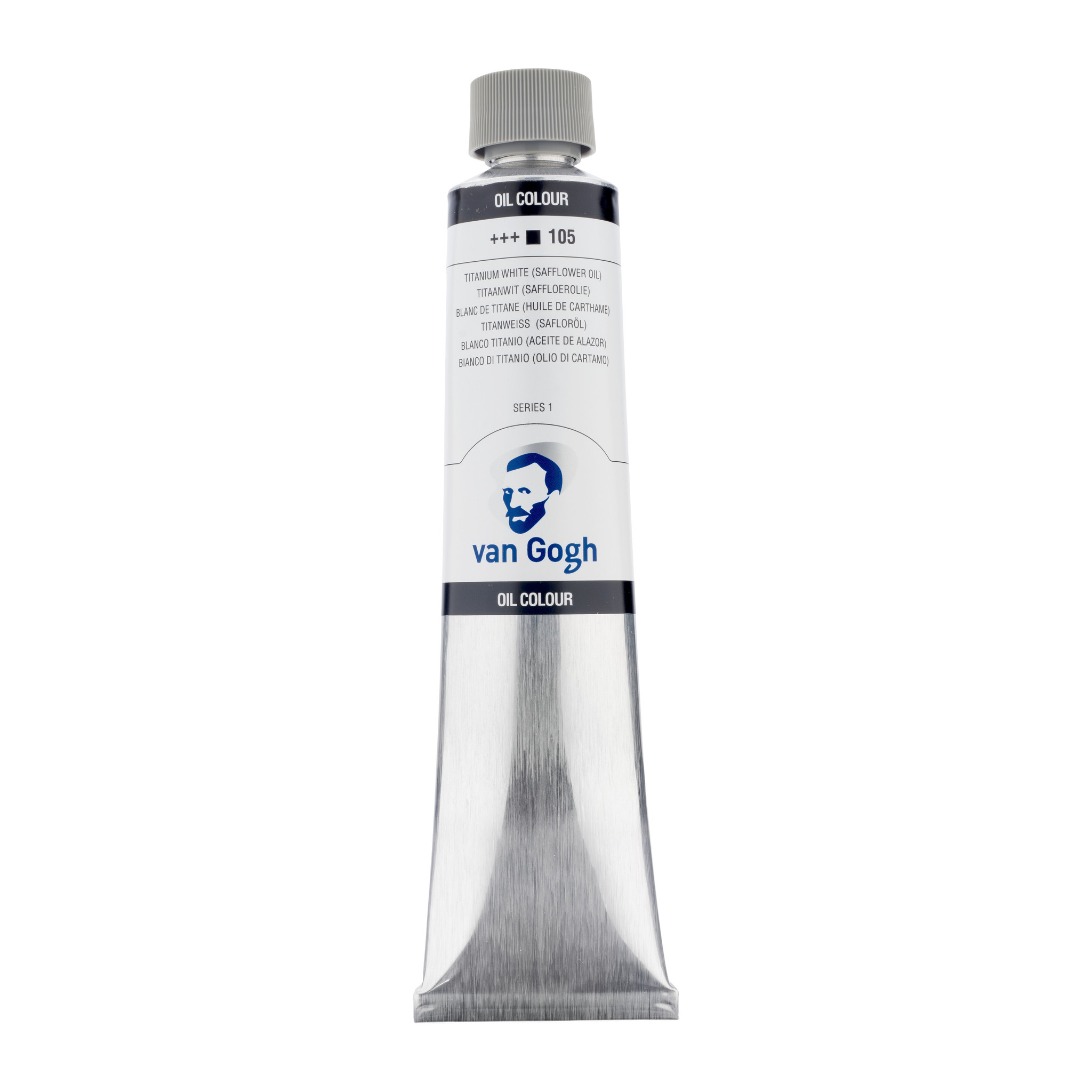 105 titanium white - 200ml olieverf van Gogh - KaJa Art Material