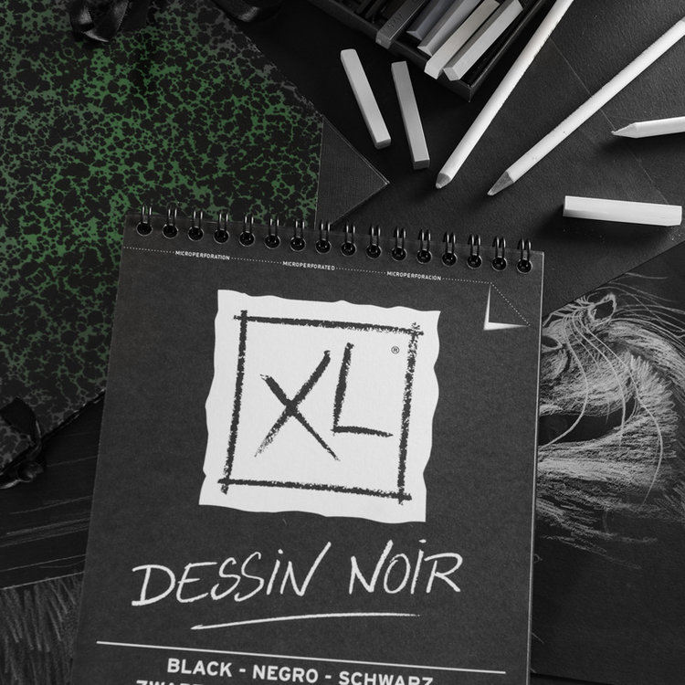 Canson XL Dessin Noir zwart tekenpapier