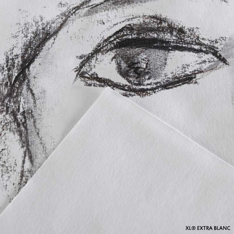 Canson XL Extra Blanc tekenpapier spiraal gebonden