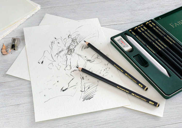Faber Castell Pitt grafietpotloden MAT 11-delige set