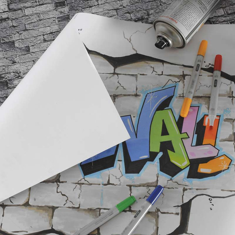 Canson The Wall papier voor o.a. markers en spuitbussen