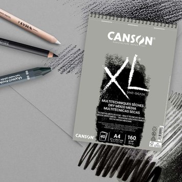 Canson XL mixed media (droge techniek)