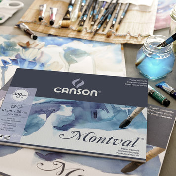Canson Montval 1-zijdig gelijmd