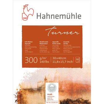 Hahnemühle aquarelpapier Wiliam Turner
