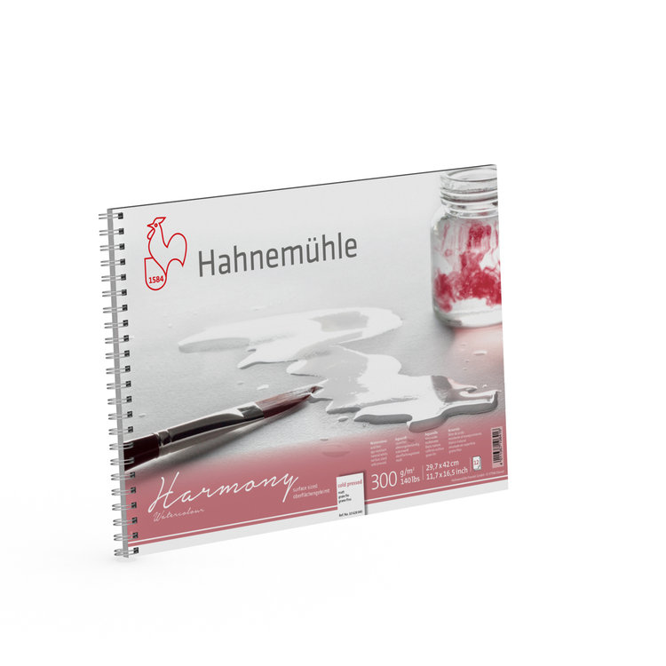 Hahnemühle Harmony aquarelpapier spiraal gebonden