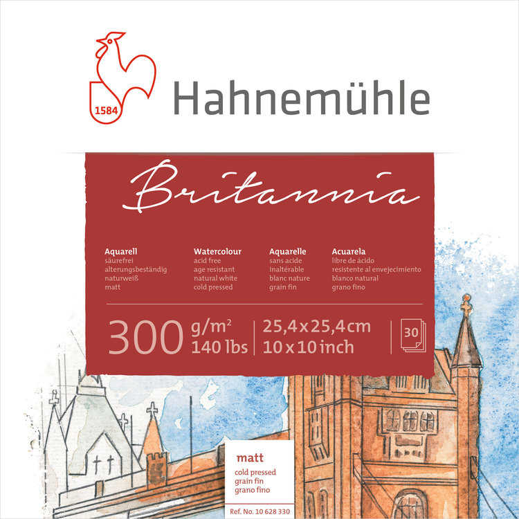 Hahnemühle aquarelblok Quattro (Brittania)