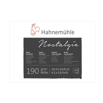 Hahnemühle Nostalgie postcard - tekenpapier