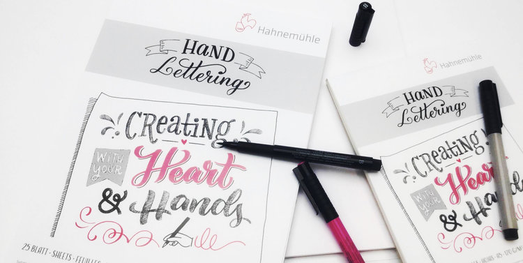 Hahnemühle Handlettering papierblok A5