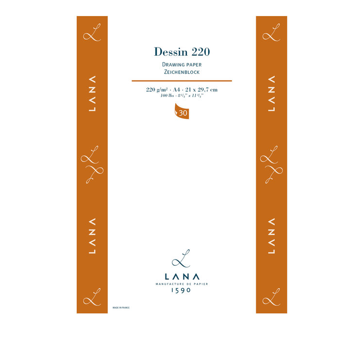Lana Dessin 220 tekenpapier