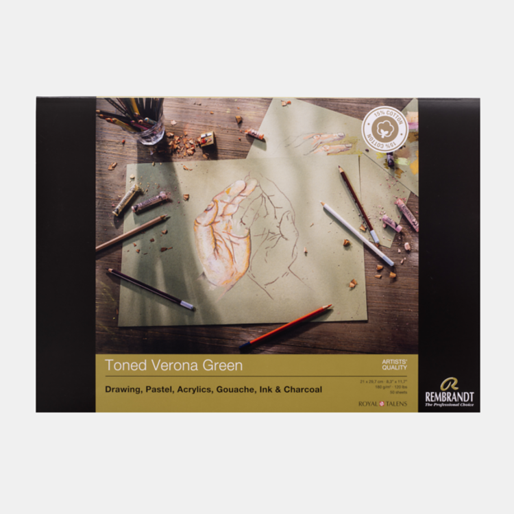 Rembrandt gekleurd Mixed Media papier