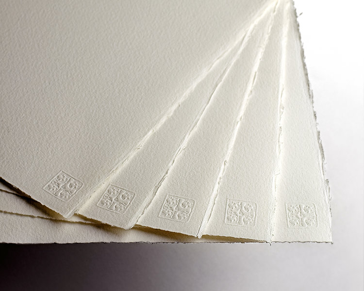 Saunders Waterford (St. Cuthberts Mill) aquarelpapier 425 grams vel 56x76 cm voor verzending minimaal 5 vellen assorti