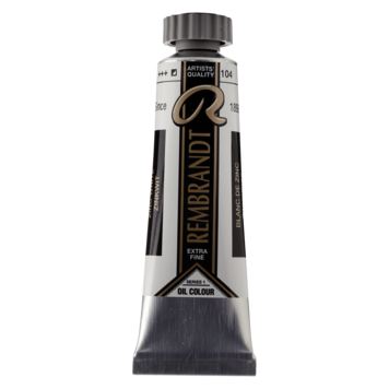 Rembrandt 104 olieverf 15ml  zinkwit