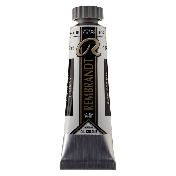 Rembrandt 105 olieverf 15ml  titaanwit