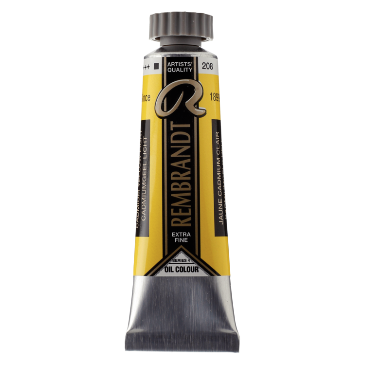 Rembrandt 208 olieverf tube 15ml - cadmium geel licht