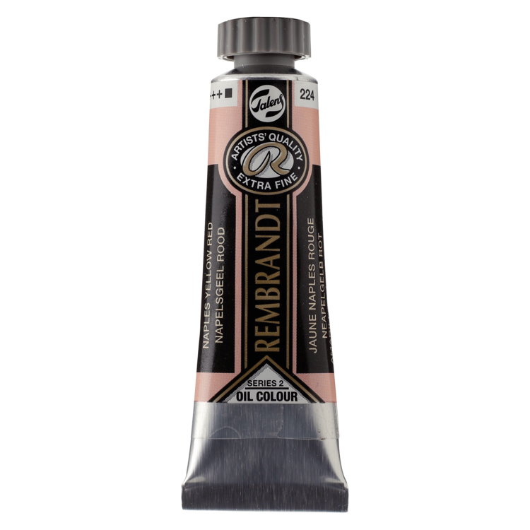 Rembrandt 224 olieverf tube 15ml - Napels geelrood