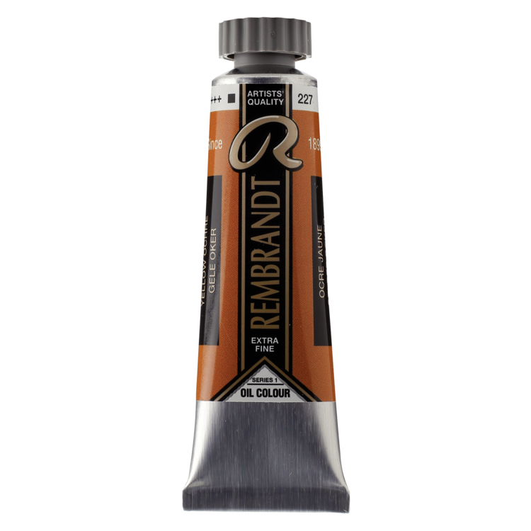 Rembrandt 227 olieverf tube 15ml - gele oker