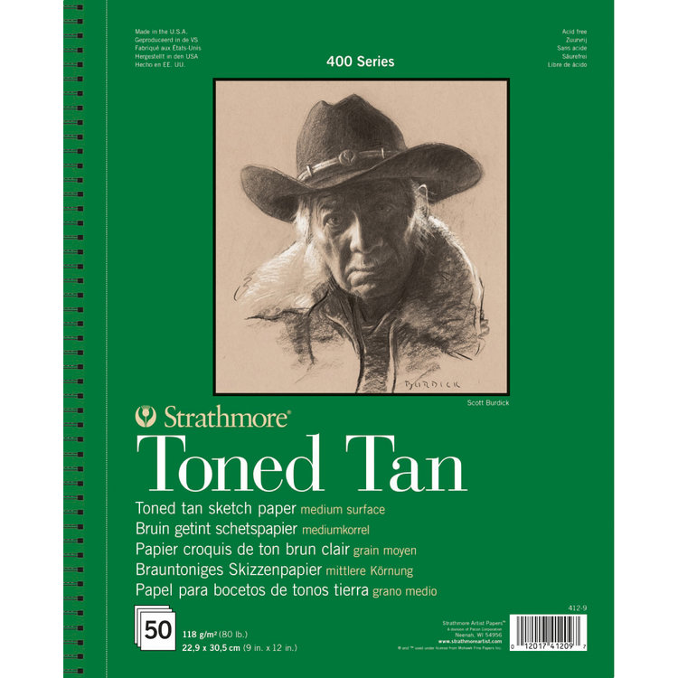 Strathmore Toned Tan tekenpapier