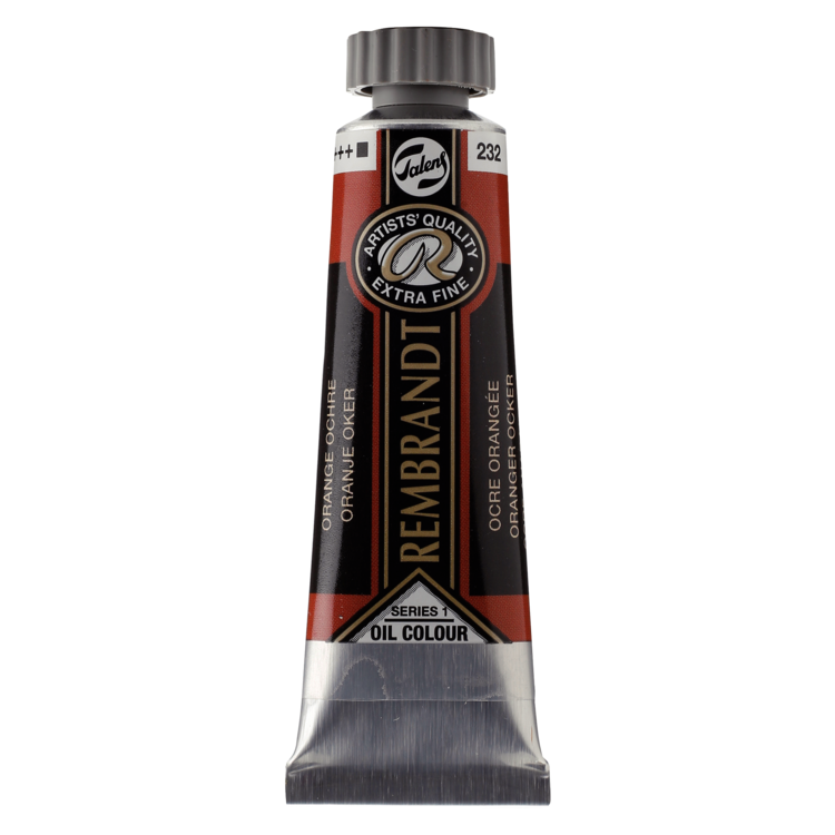 Rembrandt 232 olieverf tube 15ml - oranje oker