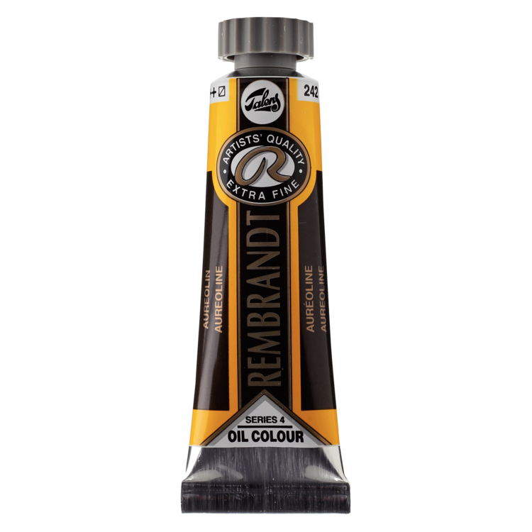 Rembrandt 242 olieverf tube 15ml - aureoline