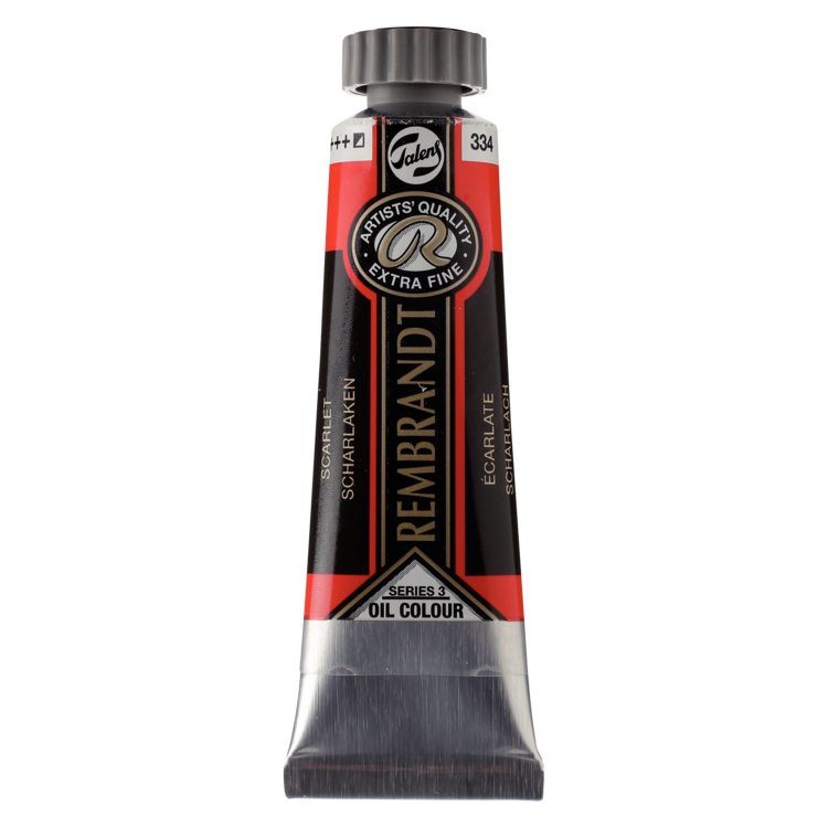 Rembrandt 334 olieverf tube 15ml - scharlaken