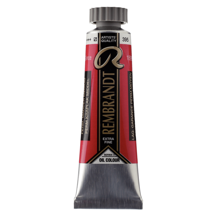 Rembrandt 395 olieverf tube 15ml - permanent kraplak middel