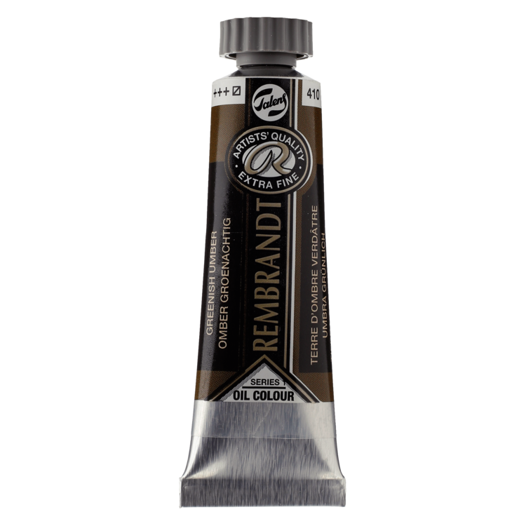 Rembrandt 410 olieverf 15ml  omber groen