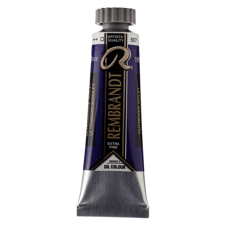 Rembrandt 507 olieverf tube 15ml - ultramarijn violet