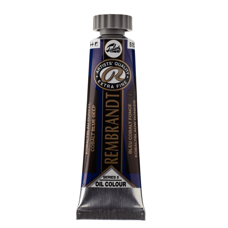 Rembrandt 515 olieverf tube 15ml - kobaltblauw donker