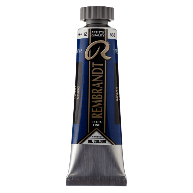 Rembrandt 533 olieverf tube 15ml - indigo