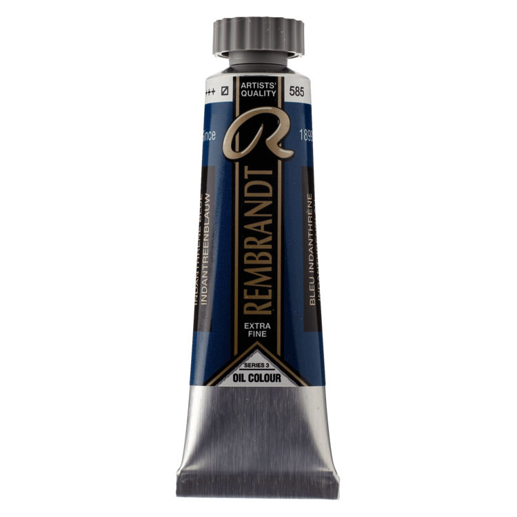 Rembrandt 585 olieverf tube 15ml - indantreenblauw