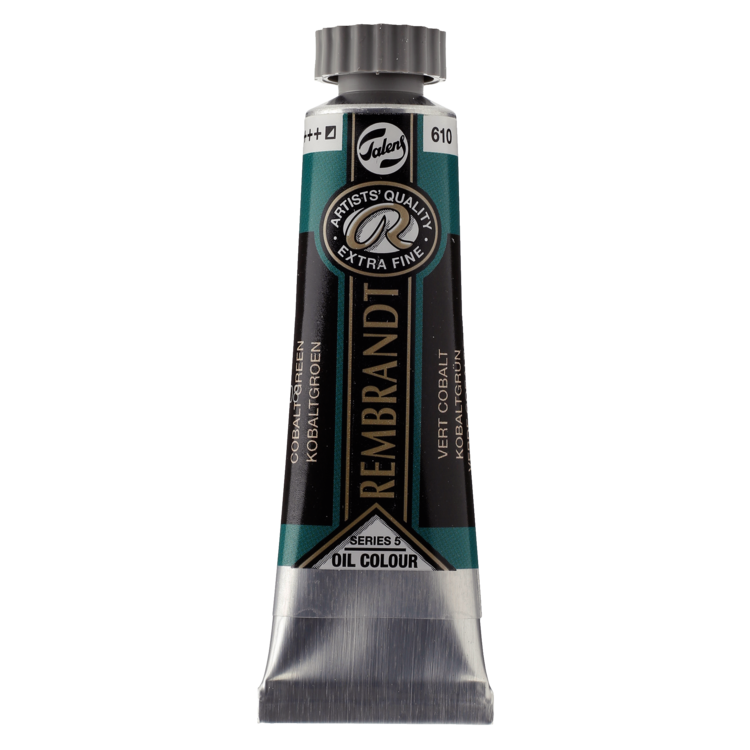 Rembrandt 610 olieverf tube 15ml - kobaltgroen
