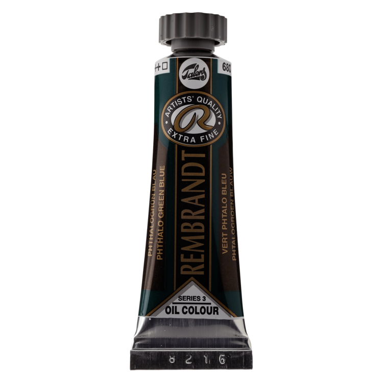 Rembrandt 680 olieverf tube 15ml - phtalo groen (bs)