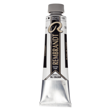 Rembrandt 105 titaanwit - 40ml olieverf