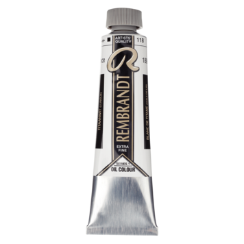 Rembrandt 118 olieverf 40ml  titaanwit