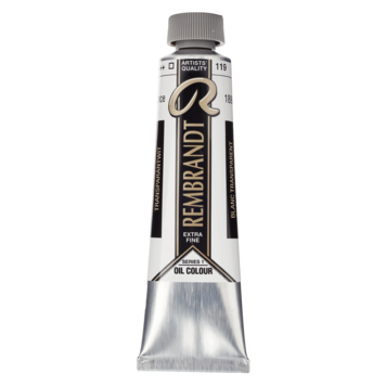 Rembrandt 119 transparant wit - 40ml olieverf