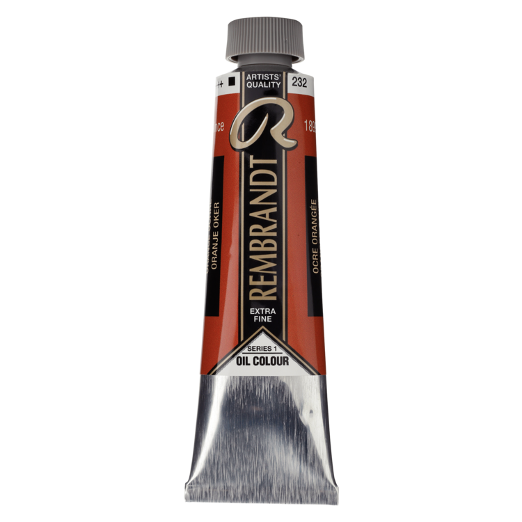 Rembrandt 232 olieverf tube 40ml - oranje oker