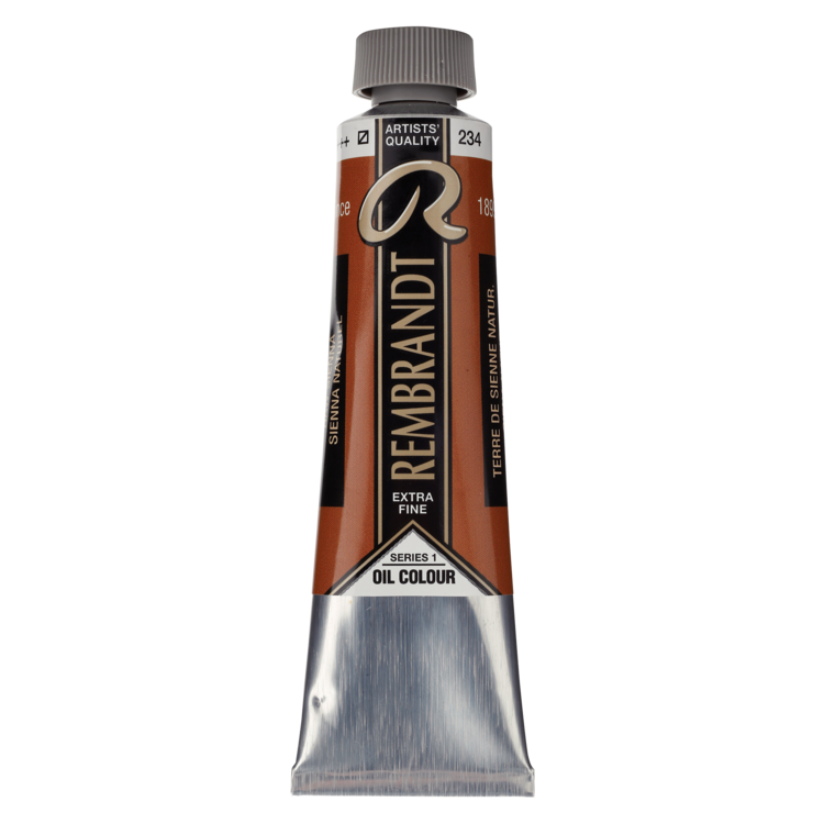 Rembrandt 234 olieverf tube 40ml - sienna naturel