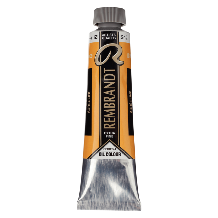 Rembrandt 242 olieverf tube 40ml - aureoline