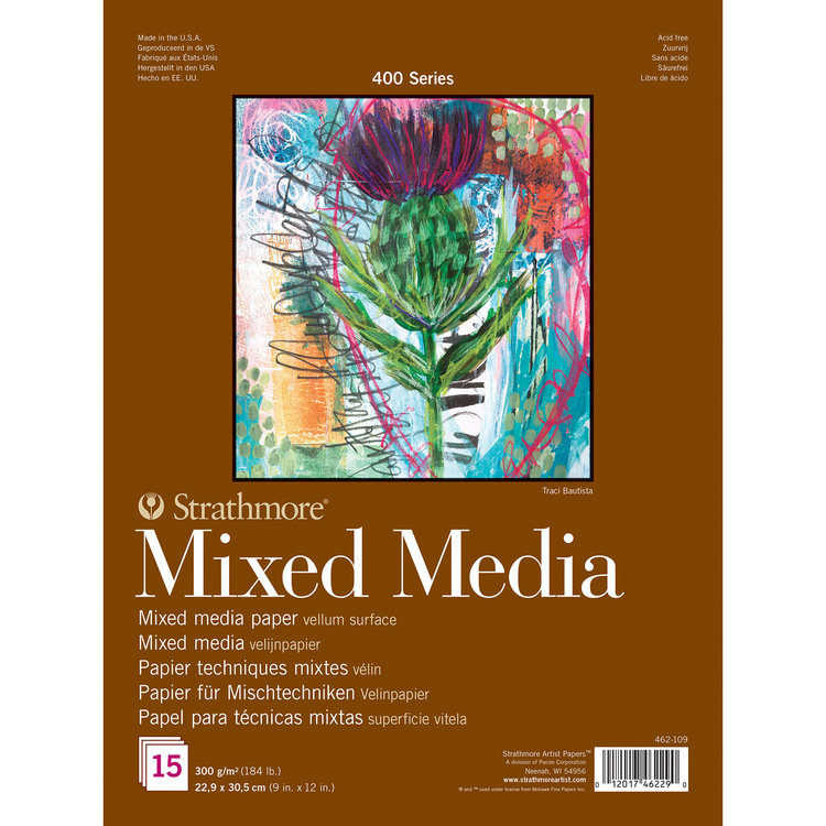 Strathmore Mixed Media papier blok - 15x20 cm
