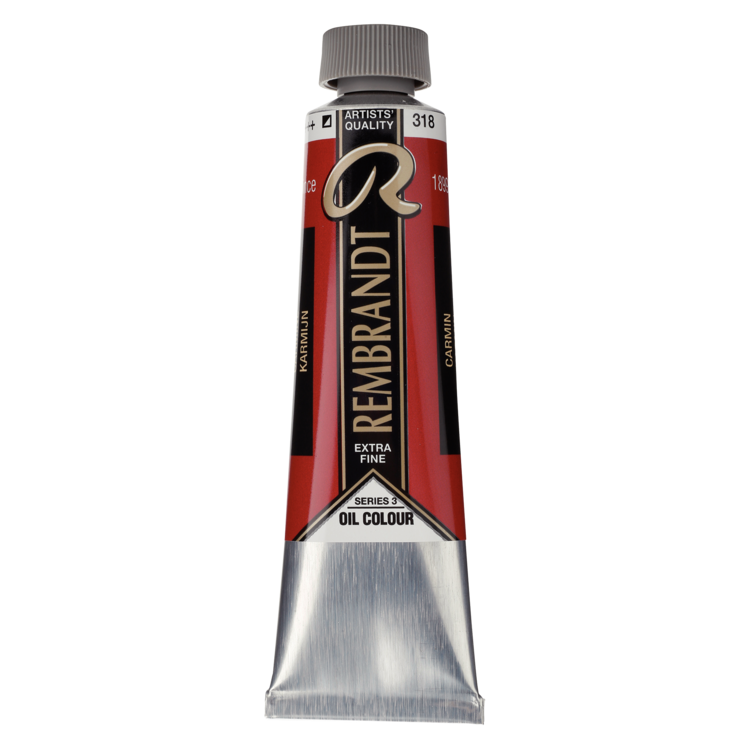 Rembrandt 318 olieverf tube 40ml - karmijn